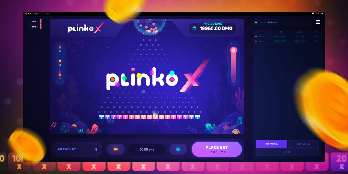 Plinko X no casino online